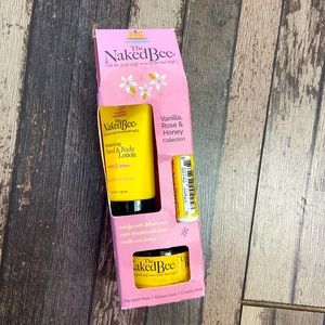 Naked Bee Vanilla, Rose and Honey Collection